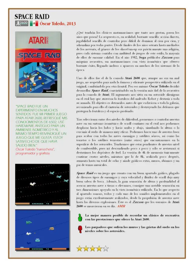 Este segundo volumen analiza creaciones recientes para consolas tan veteranas como la Atari 2600.