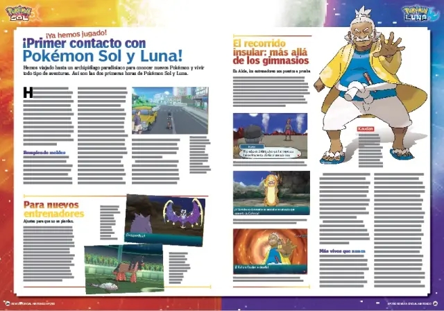 Ya hemos jugado a Pokémon Sol / Pokémon Luna