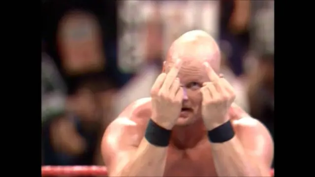 Stone Cold Steve Austin hacía peinetas a sus rivales antes de acabar con ellos