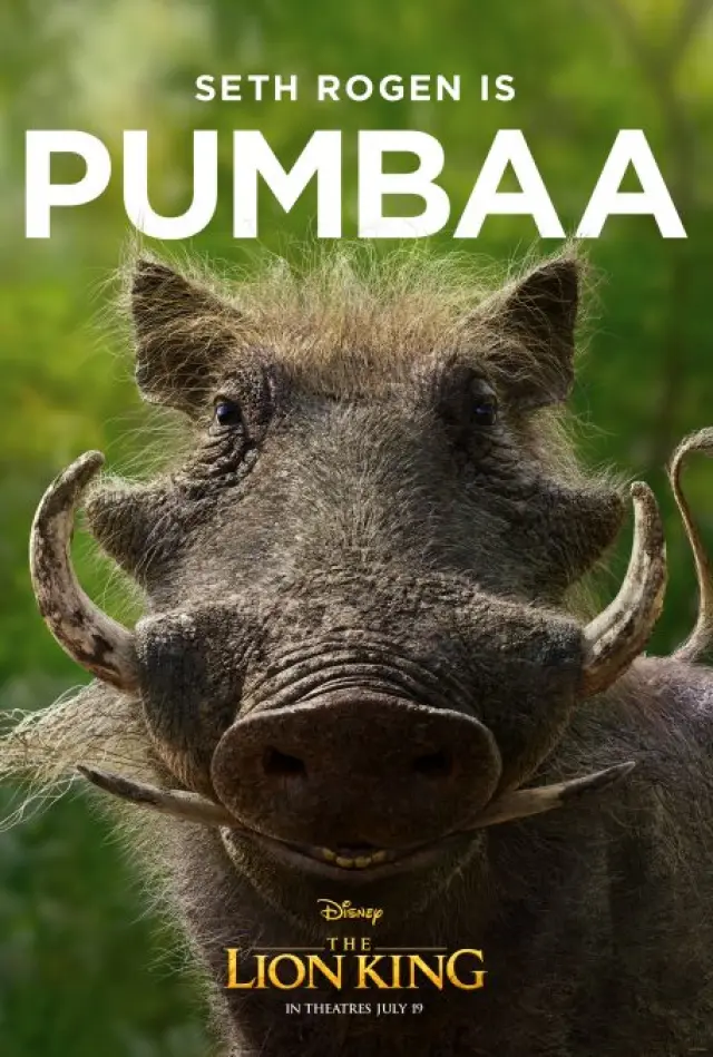 Pumbaa El Rey León (2019)