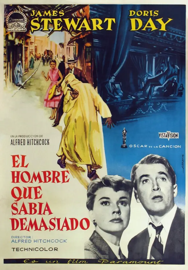 Cartel de El hombre que sabía demasiado