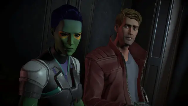 Gamora y Star-Lord