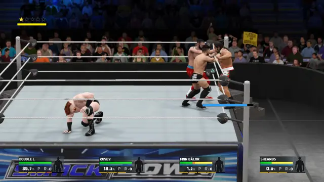Minijuego QTE de Battle Royale en WWE 2K17