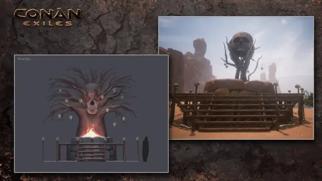 Altar de Yog en Conan Exiles