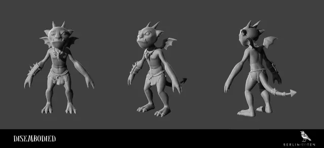 El segundo prototipo ha incorporado a los primeros enemigos del juego: unos diablos empeñados en llevarse a Yorick.