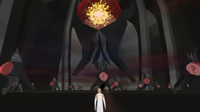 Laraan cuenta con un estilo visual low-poly.