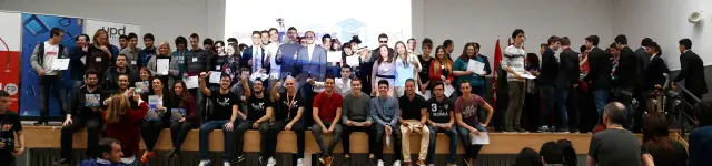 Todos los participantes en la primera edición de Futuros Talentos.