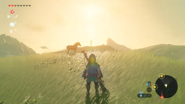 El reino de Hyrule es precioso.