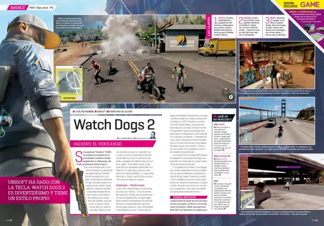 Hobby Consolas 304 Avance Watch Dogs 2