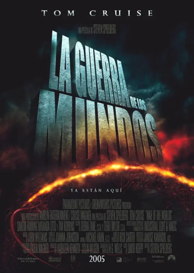 Cartel de La guerra de los mundos