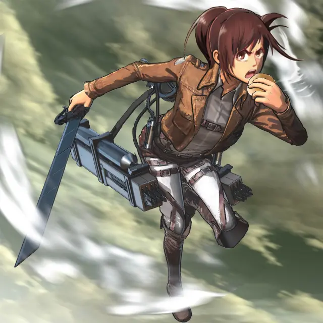 Sasha en Attack on Titan Wings of Freedom