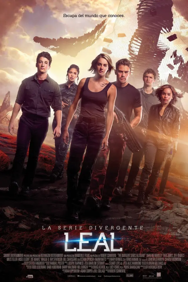 La serie Divergente: Leal