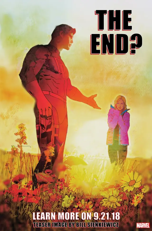 Portada de Daredevil anunciando su muerte