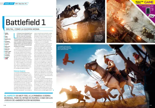 Hobby Consolas 304 Análisis Battlefield 1