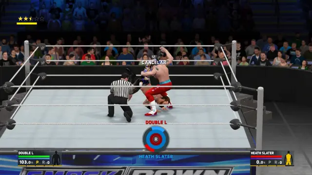 Minijuego de sumisión de WWE 2K17