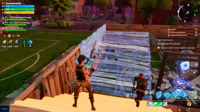 Construir en Fortnite nos da una ventaja táctica.