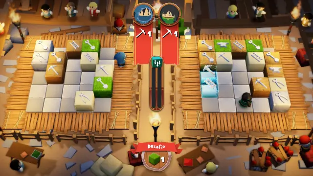 Si nos apetecen emociones fuertes, podremos 'combatir' en el modo competitivo de Castles.
