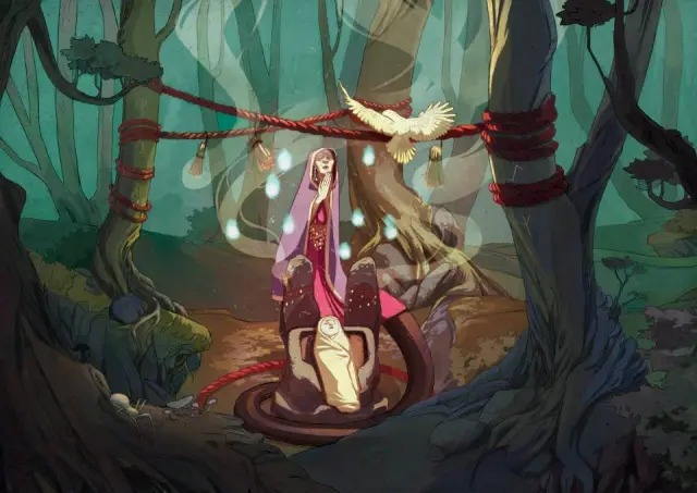 Una de las localizaciones de Mysh, una aventura mágica del estudio White Magic.