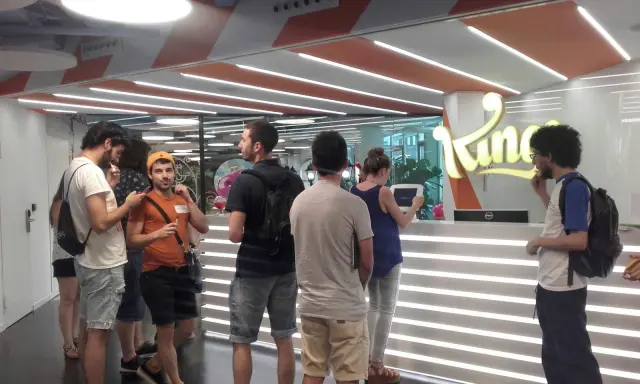 Los alumnos de U-tad han podido conocer algunas de las empresas más punteras del sector, como King.