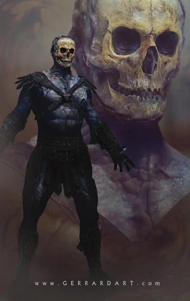 Concept art Skeletor 2