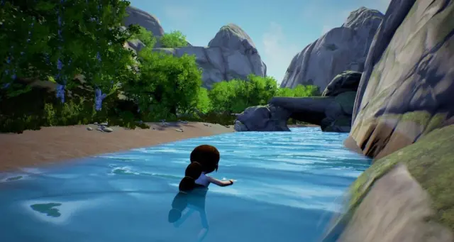 Khara sorprende por su apartado visual con colores saturados, algo que hace al videojuego tremendamente atractivo.