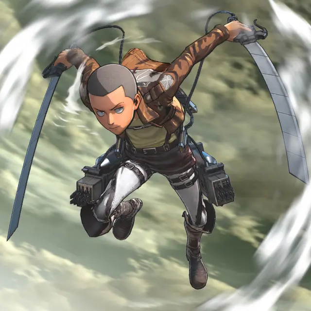 Connie en Attack on Titan Wings of Freedom