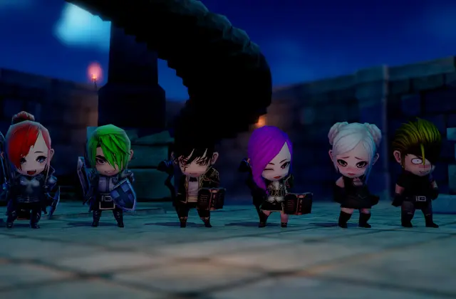 Que no os engañe su coqueto aspecto: los personajes de The Last Dungeon van a repartir cera a conciencia.