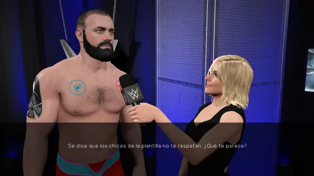 Hay que demostrar la habilidad ante el micro en el Modo MiCarrera de WWE 2K17