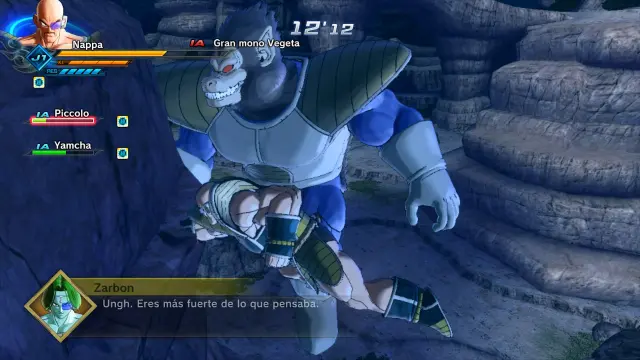 Sí, los Oozaru vuelven a la carga en combates de desgaste.