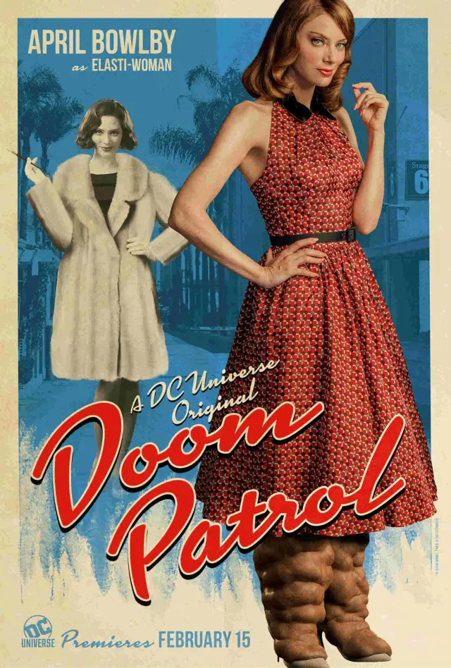 April Bowlby como Elasti-Woman en Doom Patrol DC Universe