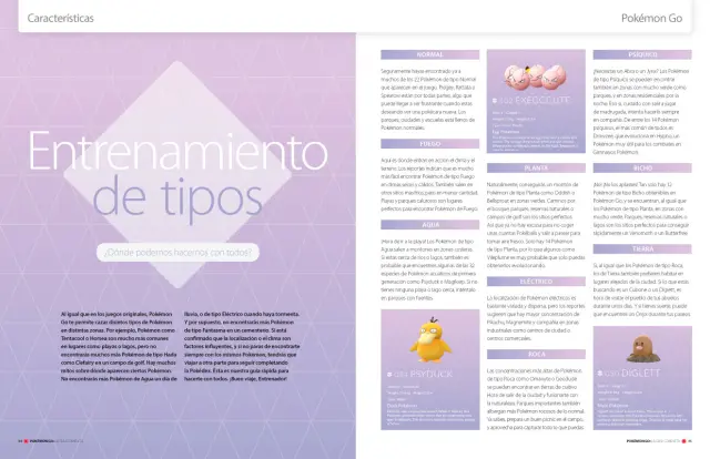 Entrenamiento de tipos