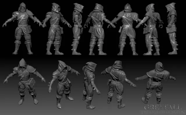 Therion Games está en pleno diseño de los personajes del juego.
