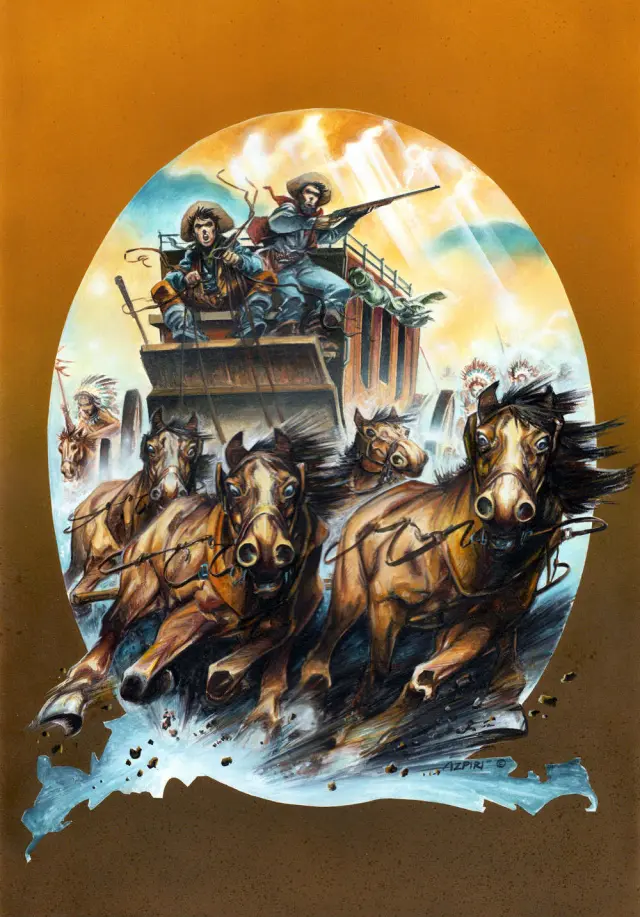 Wells & Fargo (1988) - Topo Soft - ZX Spectrum 48K