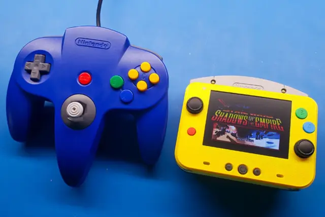 Esta Nintendo 64 portátil es más pequeña que el mando original de la consola