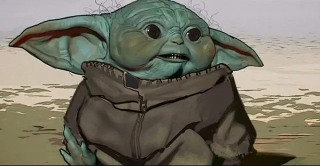 Baby Yoda primeros diseños