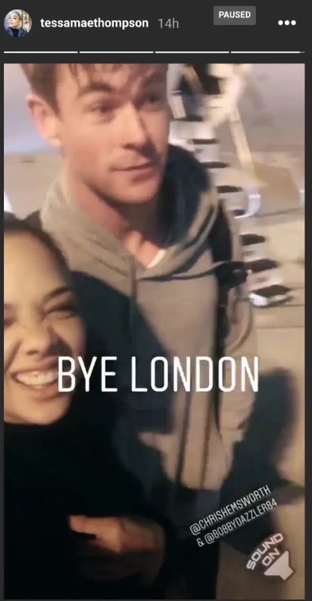 Instagram Tessa Thompson Vengadores 4