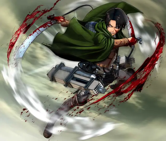 Levi en Attack on Titan Wings of Freedom