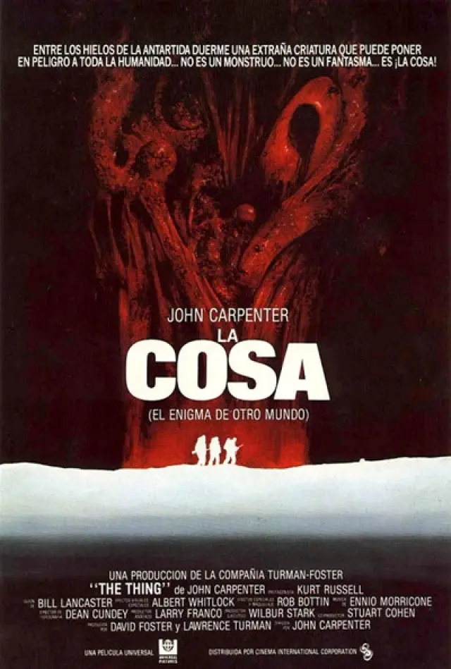 Cartel de La cosa