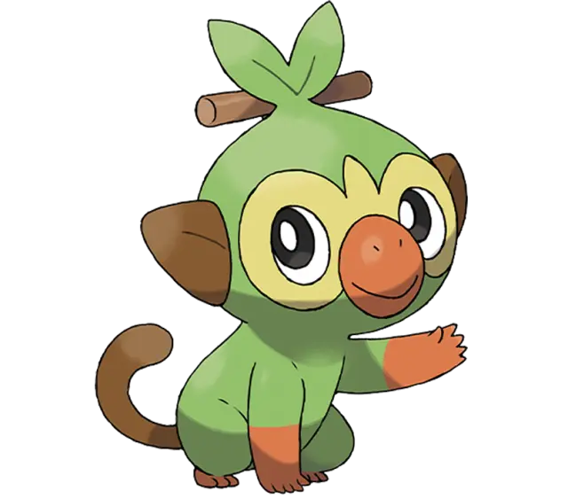 Un travieso Pokémon Chimpancé con una curiosidad infinita.