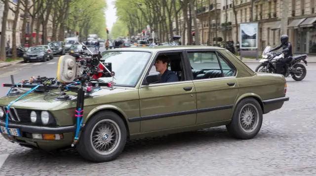 El M5 de 1986 en su rodaje por París