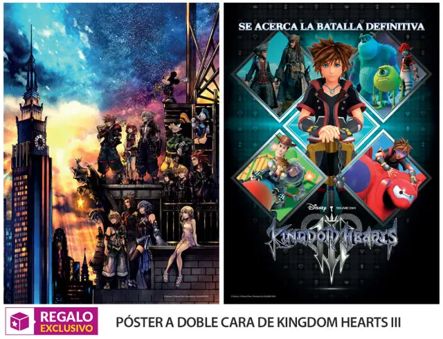Kingdom Hearts 3 estará disponible con un póster exclusivo en GAME