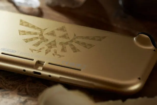Así es la Nintendo Switch Lite edición Hyrule, que acompaña al