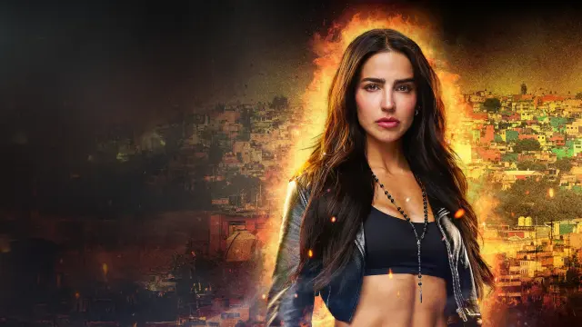 Bárbara de Regil en el póster de Rosario Tijeras temporada 4