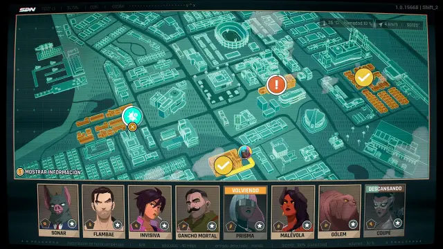 El mapa en Dispatch