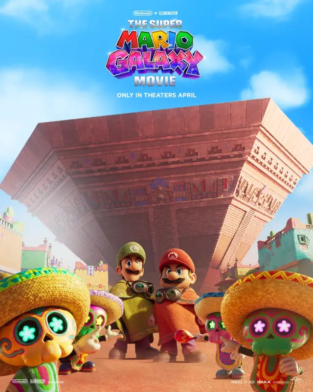 Póster de Super Mario Galaxy: La película