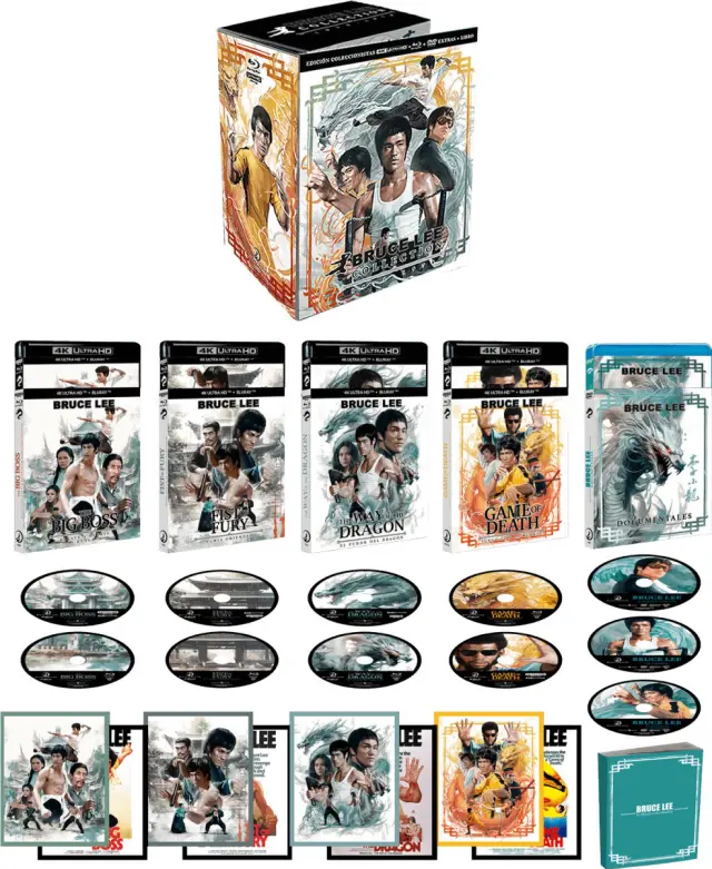 La edición coleccionista de las películas de Bruce Lee en 4K