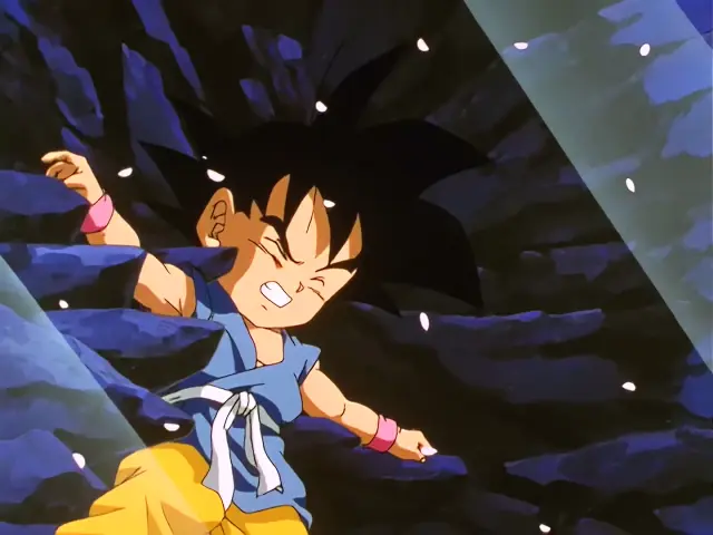 Goku en el episodio 22 de Dragon Ball GT