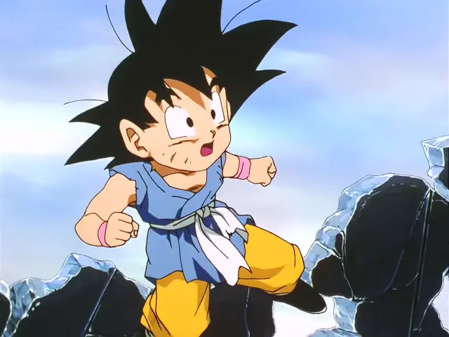 Baby asesina al Dr. Mu en el episodio 22 de Dragon Ball GT