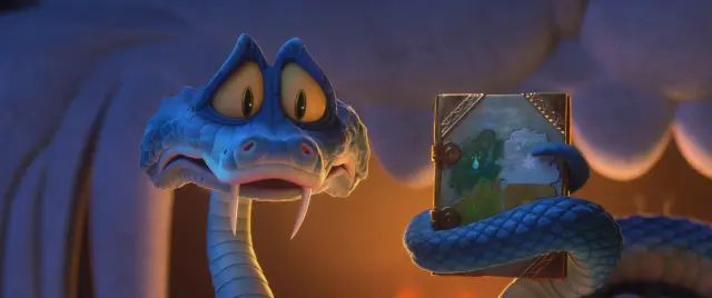 Gary De'Snake (voiced by Ke Huy Quan) in Walt Disney Animation Studios' "Zootopia 2." From the Oscar®-winning team of Disney Animation chief creative officer Jared Bush and Byron Howard (directors) and Yvett Merino (producer), “Zootopia 2” opens in theaters Nov. 26. © 2025 Disney Enterprises, Inc. All Rights Reserved.