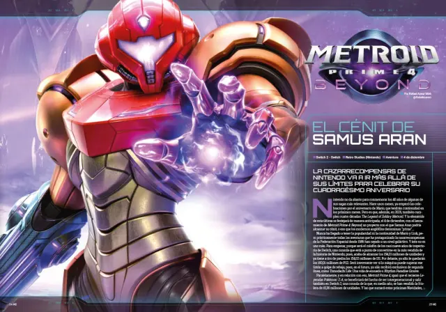 Hobby Consolas 413, ya a la venta, con Metroid Prime 4: Beyond en portada